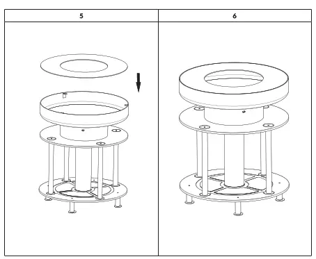 Chaska 5765 Mila BBQ Firepit - Assambly1
