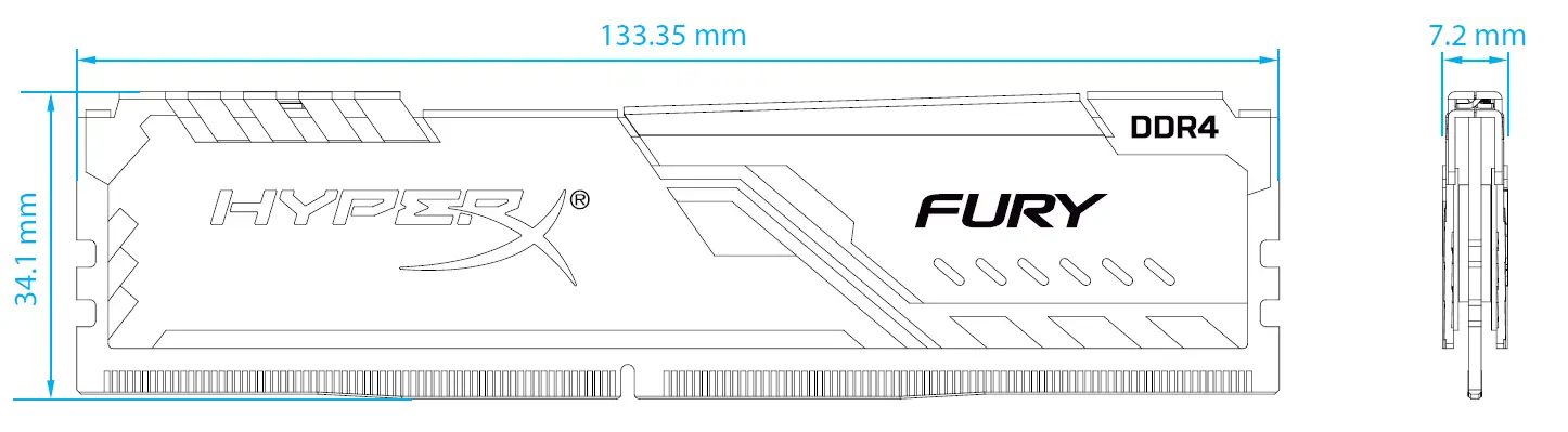 HYPERX HX430C15FB3K2 32 RAM Memory 1