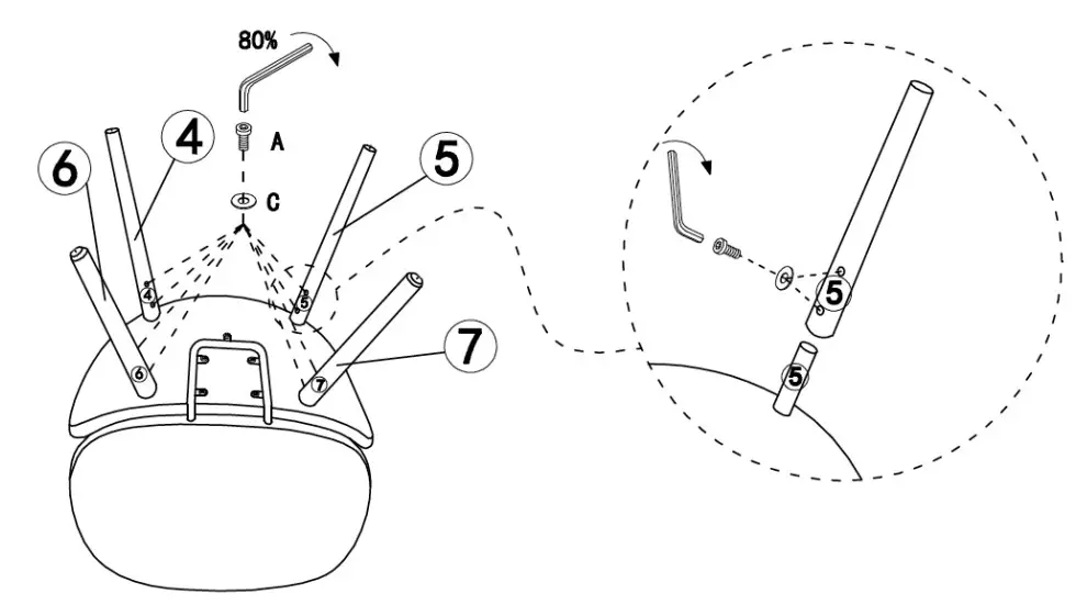 MATT BLATT MBCANRACGYA Candice Resting Chair- Step 2