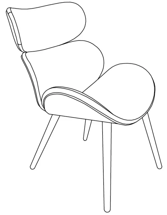 MATT BLATT MBCANRACGYA Candice Resting Chair- Step 5