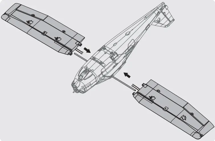 Arrows ARR016PF-1 Tecnam-2010 1450mm PNP with Floats - fig1