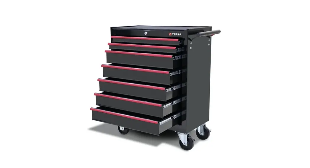 Certa Cttsct7drba Toolbox Storage Cabinet Trolley 7 Drawer User Guide