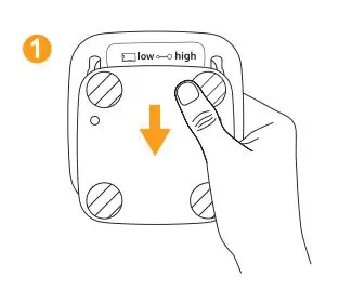 eufy T1305 Lumi Dual Bright Night Light User Manual - Slide down to remove the mounting bracket on the back of your Lumi