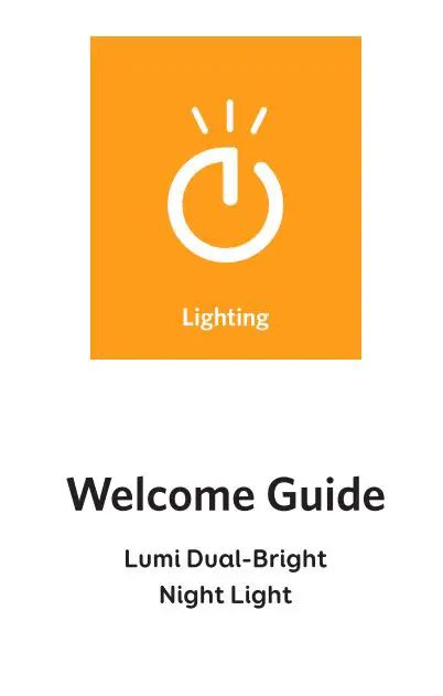 eufy T1305 Lumi Dual Bright Night Light User Manual