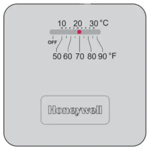 Honeywell CT30 Low voltage Thermostat-