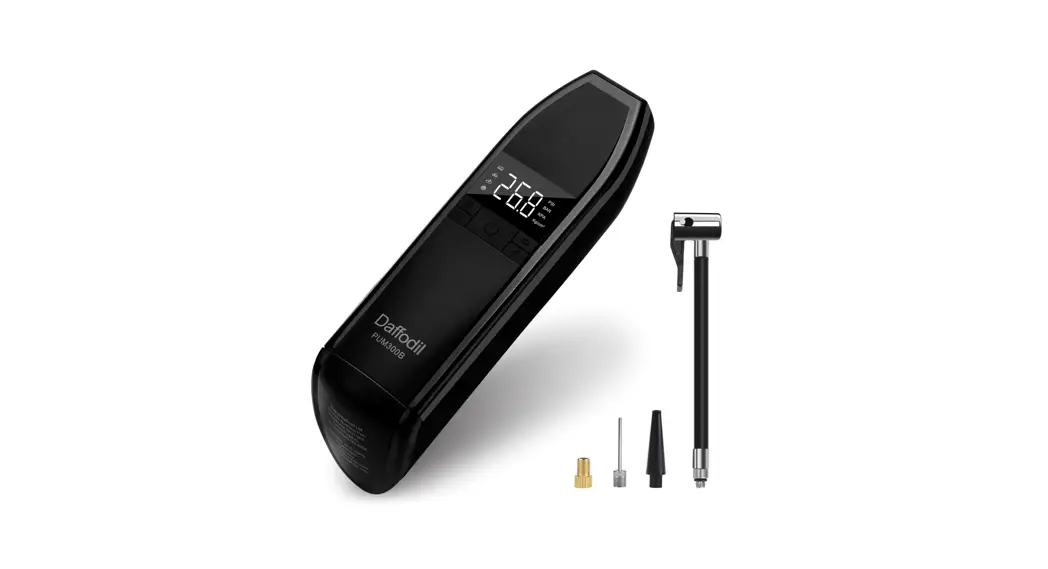 Daffodil Pum300b Portable Handheld Electric Tyre Inflator Air Compressor Pump User Manual