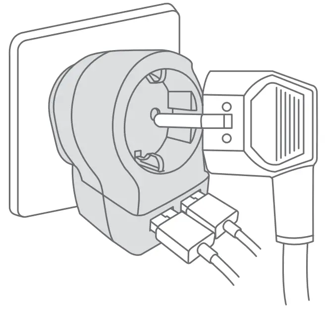 SKROSS 1500281 Travel Adapter Europs to USA - fig 1