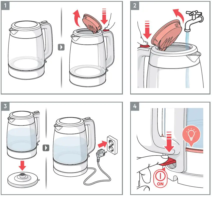 AEG GK4-1-4GB Deli 4 Glass Kettle-1
