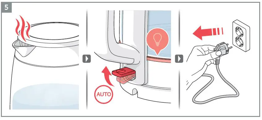 AEG GK4-1-4GB Deli 4 Glass Kettle-2