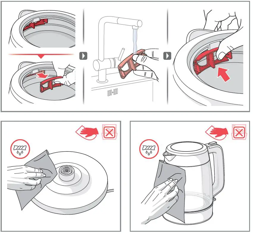 AEG GK4-1-4GB Deli 4 Glass Kettle-3