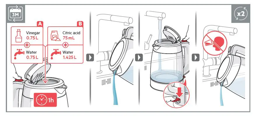 AEG GK4-1-4GB Deli 4 Glass Kettle-4