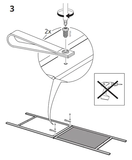 IKEA 304 889 66 MÅLA Easel Softwood- 3