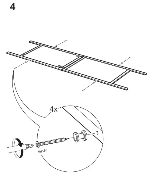 IKEA 304 889 66 MÅLA Easel Softwood- 4