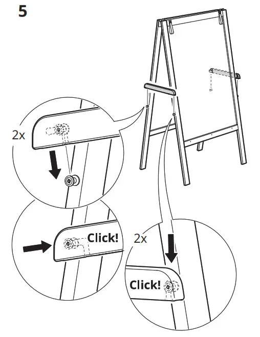 IKEA 304 889 66 MÅLA Easel Softwood- 5