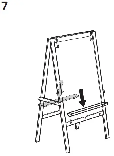 IKEA 304 889 66 MÅLA Easel Softwood- 7