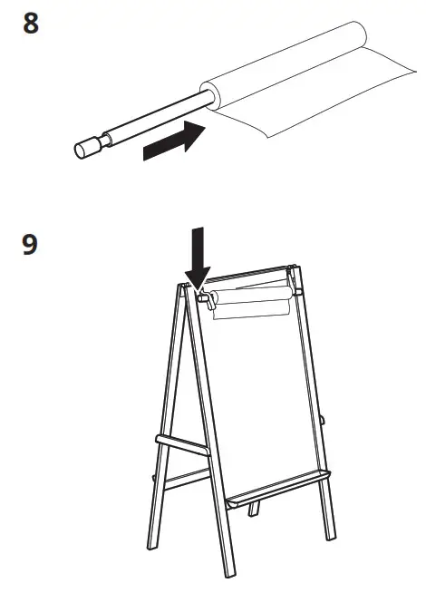 IKEA 304 889 66 MÅLA Easel Softwood- 9+