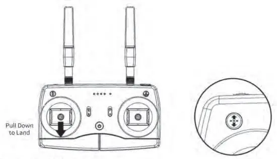 FlyPie 6K Pro Drone - landing