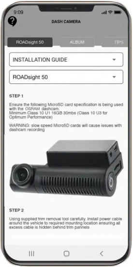 OSRAM ROADsight BEFORE YOU BEGIN