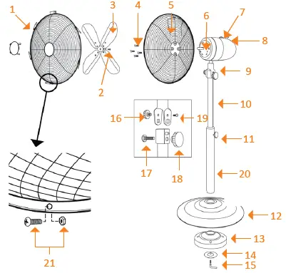 BRANDSON 303030 Standing Fig1