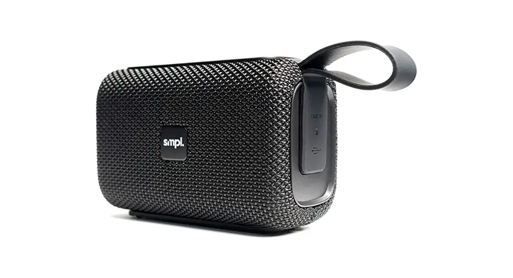 Smplsp3 Wireless Bluetooth Speaker User Manual Smplsp3 Wireless Bluetooth Speaker User Manual