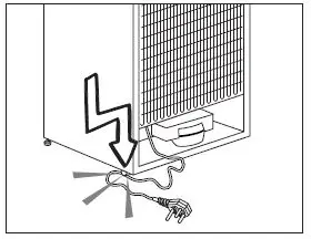 beko ICQFD373 White Integrated Fridge Freezer-3