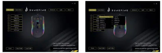 SUREFIRE 48815 Hawk Claw Gaming 7-Button Mouse with RGB - figure 1