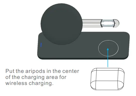 Shenzhen Itian Technology A5 Wireless Charger User Guide - About Airpods