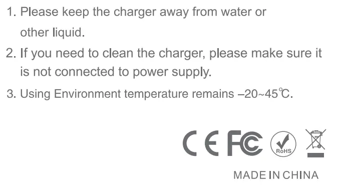 Shenzhen Itian Technology A5 Wireless Charger User Guide - Attention