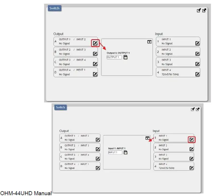 OPTICIS OHM - 44UHD HDMI 2.0 4x4 Matrix-fig12