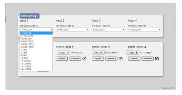 OPTICIS OHM - 44UHD HDMI 2.0 4x4 Matrix-fig16