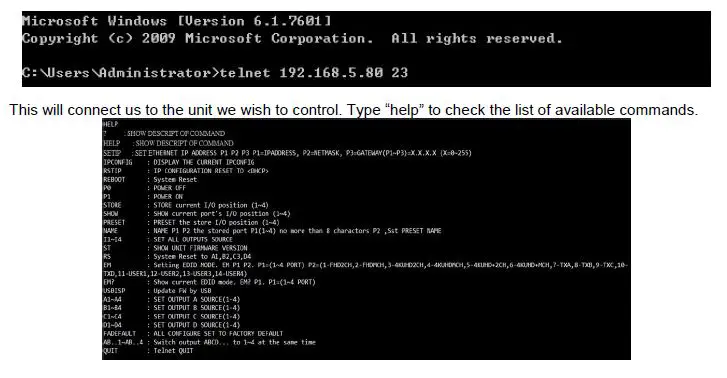 OPTICIS OHM - 44UHD HDMI 2.0 4x4 Matrix-fig6