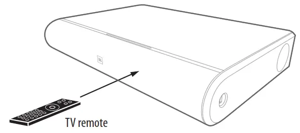 Programming JBL CINEMA BASE to Respond to Your TV Remote