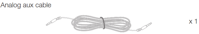 Analog aux cable