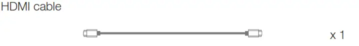 HDMI cable