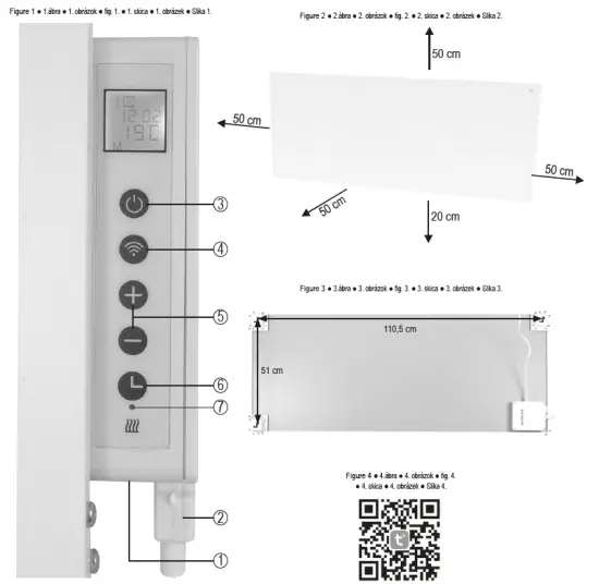 SOMOGYI FKIR 701 WIFI Smart Hybrid Heater fig 1