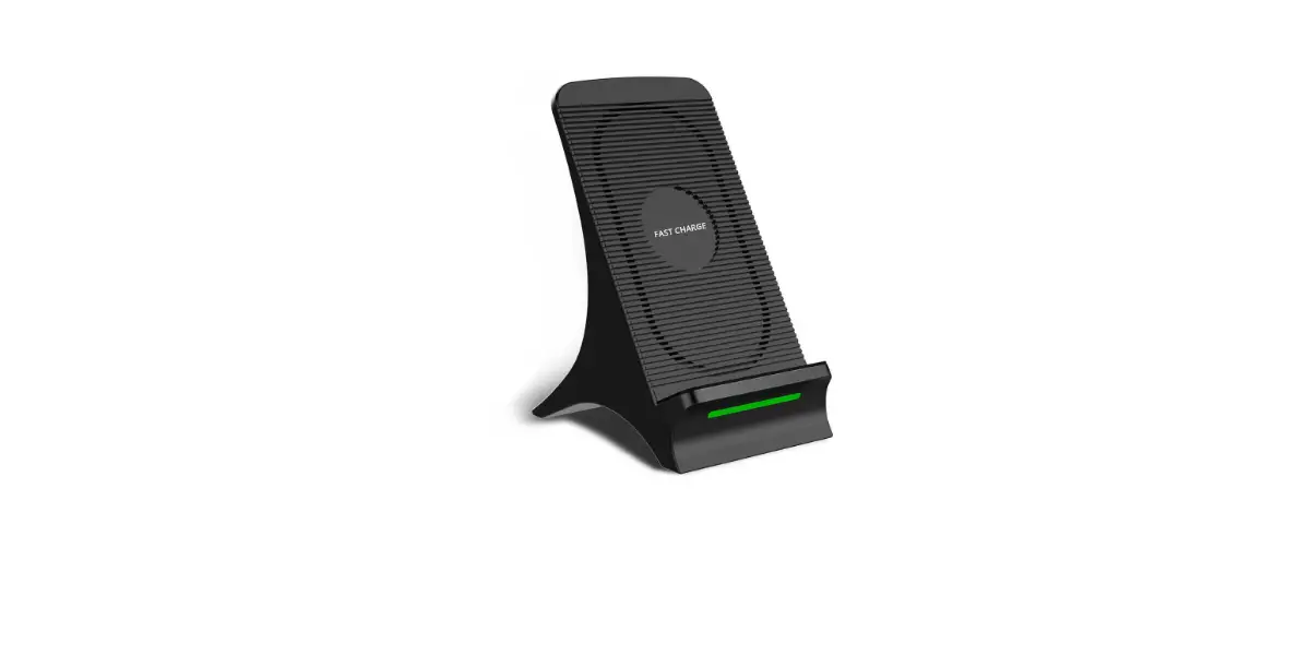 Zeoota 5011295296 2 Coils Qi Wireless Charger Stand With Cooling Fan User Manual