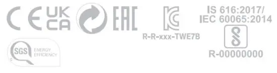 YAMAHA TW E7B True Wireless Earbuds - ce