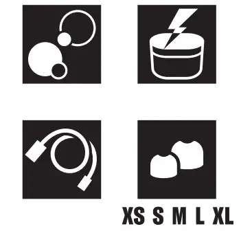 YAMAHA TW E7B True Wireless Earbuds - figure 1