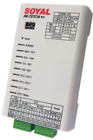 SOYAL AR-485REP-V3 Multiple Isolated RS4485 Repeater
