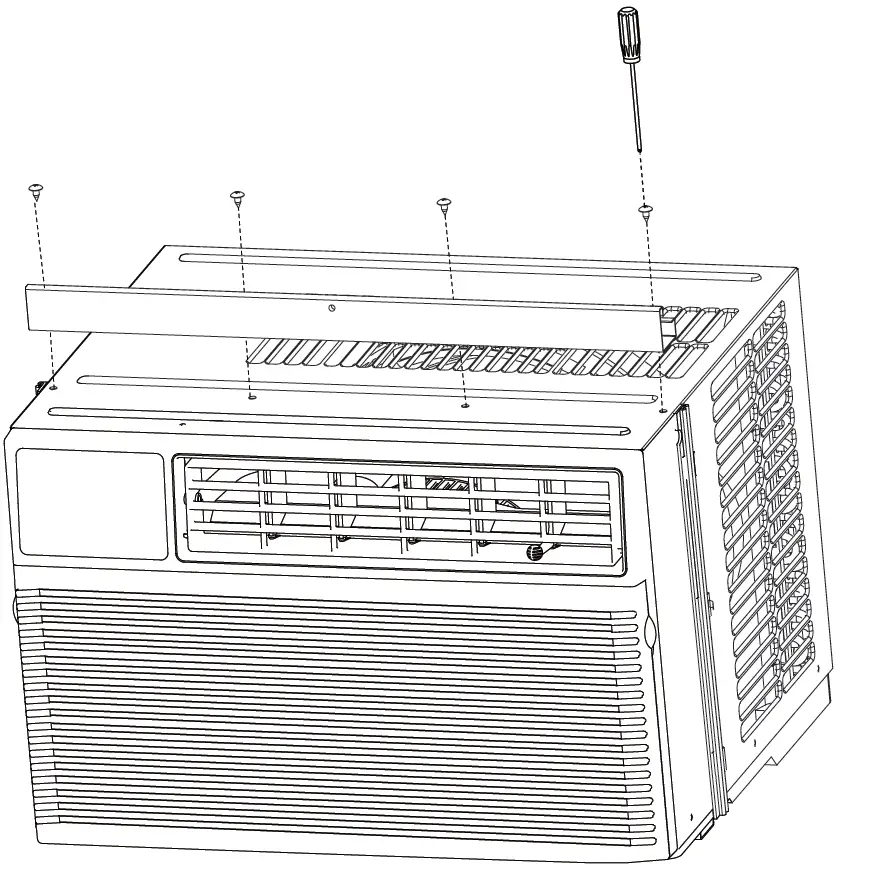 GREE GJC08BK-A6NRNC5B Window Type Air Conditioner 40