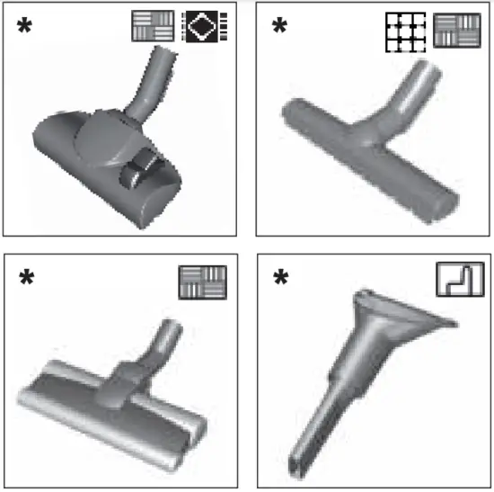 Optional accessories