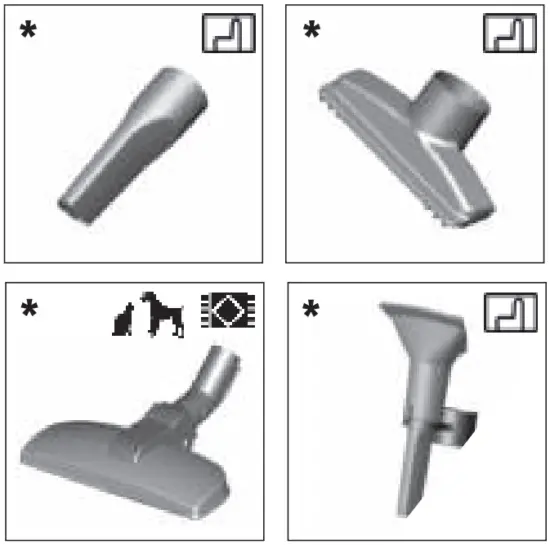 Optional accessories