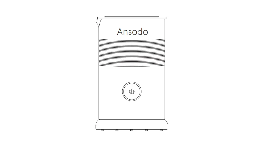 Ansodo Pz-001mf 5-in-1 Automatic Milk Frother Instruction Manual Ansodo Pz-001mf 5-in-1 Automatic Milk Frother Instruction Manual