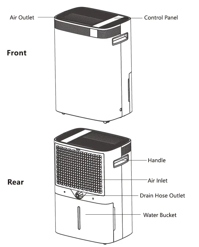 Colzer -HD10C -100 -Pint 5-500- Sq- Ft -Large -Room -Dehumidifiers -for -Basements -2