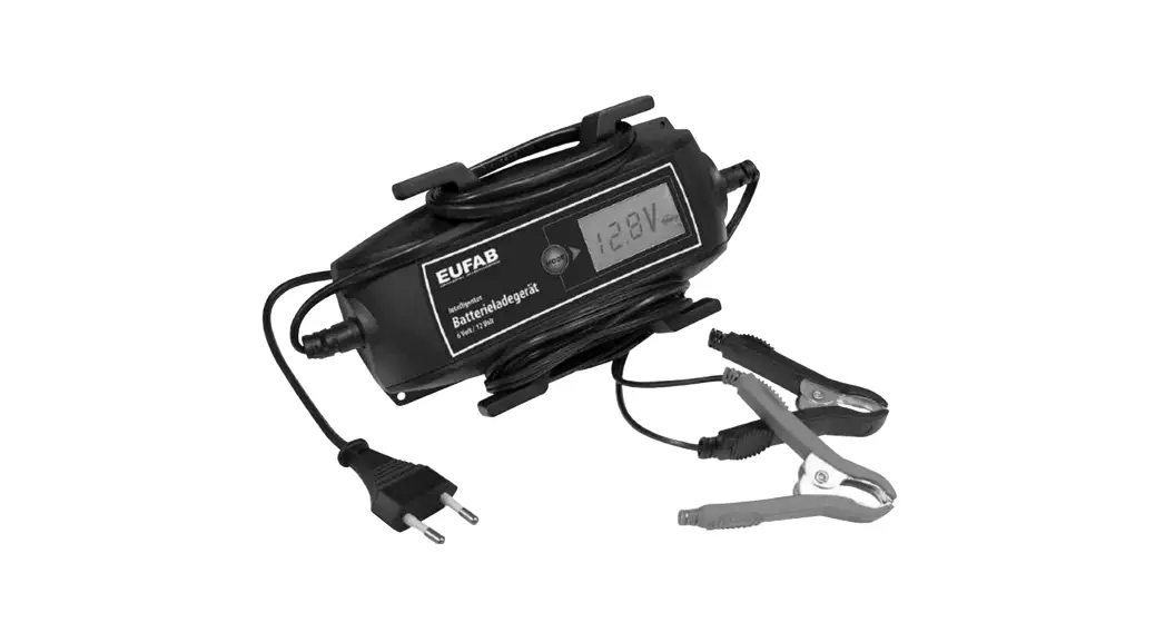 Eufab 16616 Intelligent Battery Charger Instruction Manual