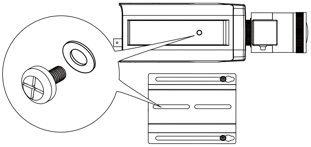 Assemble the camera components