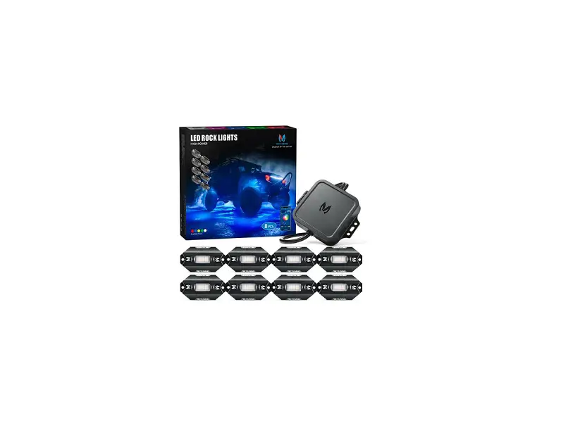 Mictuning C1 8 Pods Rgbw Led Rock Lights User Manual
