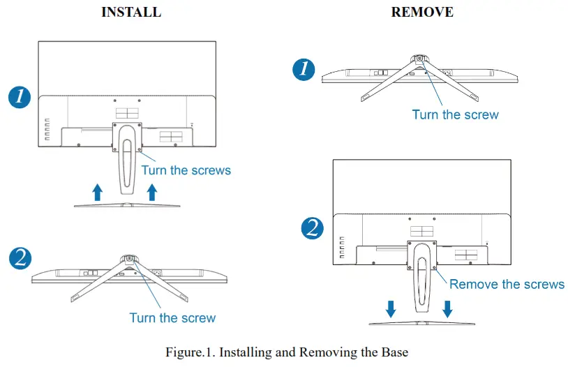 HANNspree HS322UPB LCD Monitor - INSTALLATION INSTRUCTIONS 2