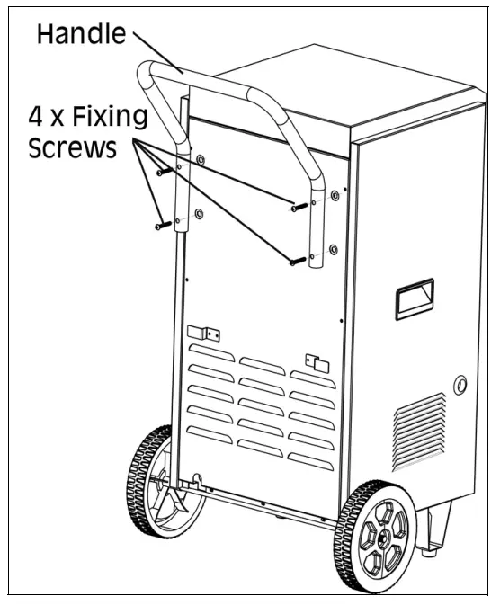 Clarke IDH70L 70L Industrial Dehumidifier - figure 3
