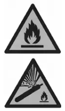 Clarke IDH70L 70L Industrial Dehumidifier - warning